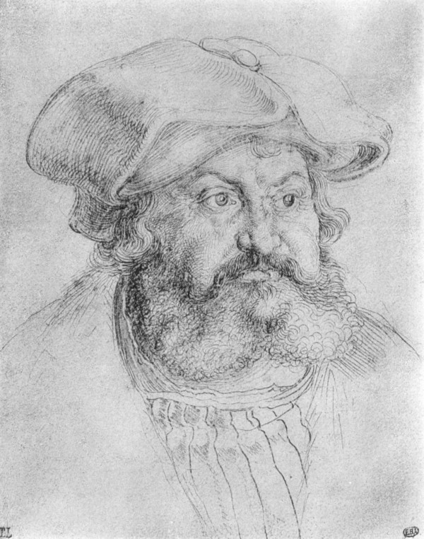 Portrait of Elector Friedrich the Wise by Albrecht Durer
